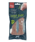 Pets Unlimited Chewy Bone with Duck Medium 2pcs