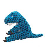 Kong Dynos T-Rex Blue Dog Toy 