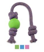 Beco Pets Eco-Friendly Ball on a Rope Dog Toy