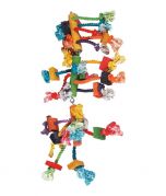 Flamingo Toy Hanger with Beads