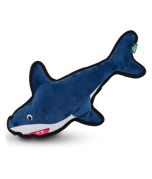 Beco Rough and Tough Shark Soft Dog Toy
