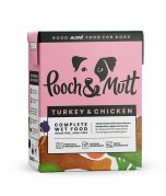 Pooch & Mutt Turkey & Chicken Complete Wet Dog Food 375g