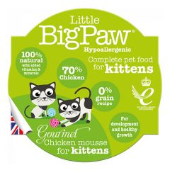 Little Big Paw Gourmet Chicken Mousse for Kittens