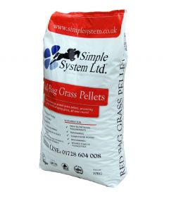 Simple System Red Bag Grass Pellets