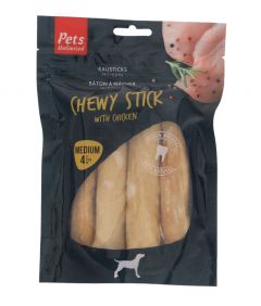 Pets Unlimited Chewy Sticks with Chicken Med 4pcs