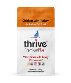 Thrive PremiumPlus Chicken with Turkey Dry Cat Food 1.5kg