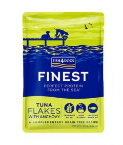 Fish4Dogs Tuna Flakes with Anchovy Wet Food