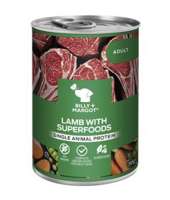 Billy & Margot Adult Lamb with Superfoods Can
