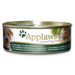 Applaws Dog Chicken with Beef Tin