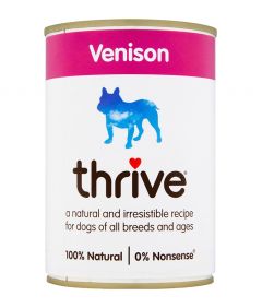 Thrive Complete Venison Wet Dog Food 400g