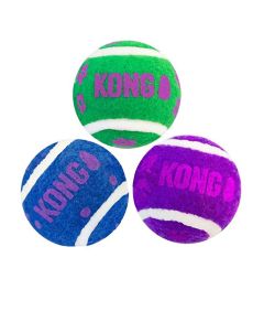 Kong Active Tennis Balls with Bells Cat Toy 