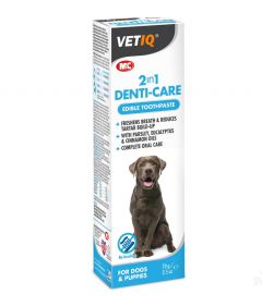 VetiQ 2in1 Denti-Care Dog Edible Toothpaste 70g