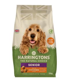 Harringtons Complete Chicken & Rice Senior Dry Dog Food 12kg