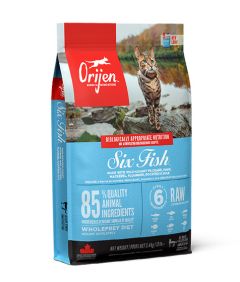 Orijen Six Fish Dry Cat Food