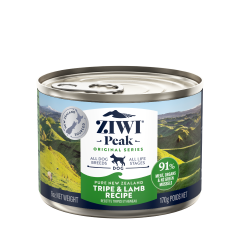 ZiwiPeak Tripe & Lamb Recipe Wet Dog Food 390g
