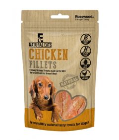 Rosewood Natural Eats Chicken Fillets Dog Treats 100g