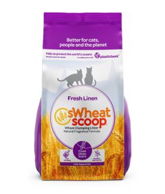 sWheat Scoop Fresh Linen Natural Fragrance Formula Fast Clumping Cat Litter