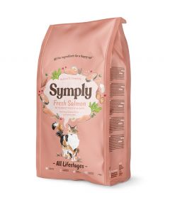 Symply Cat Dry Food with Salmon - All Life Stages
