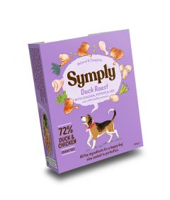 Symply Duck Roast Adult Wet Dog Food 395g