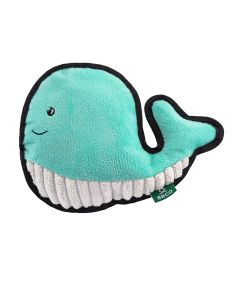 Beco Pets Rough & Tough Whale Recycled Dog Toy